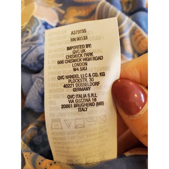 NWT Bob Mackie semi sheer poncho - Picture 7 of 8